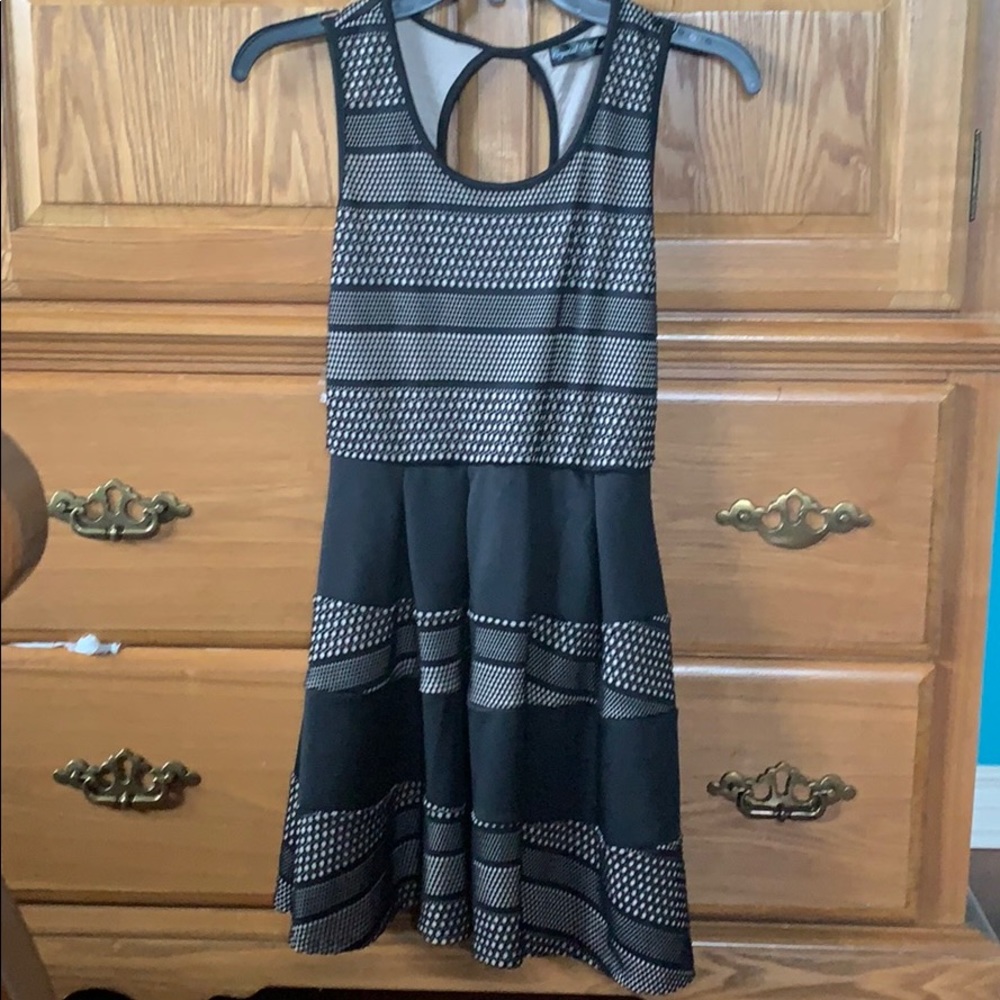 Black and Tan dress